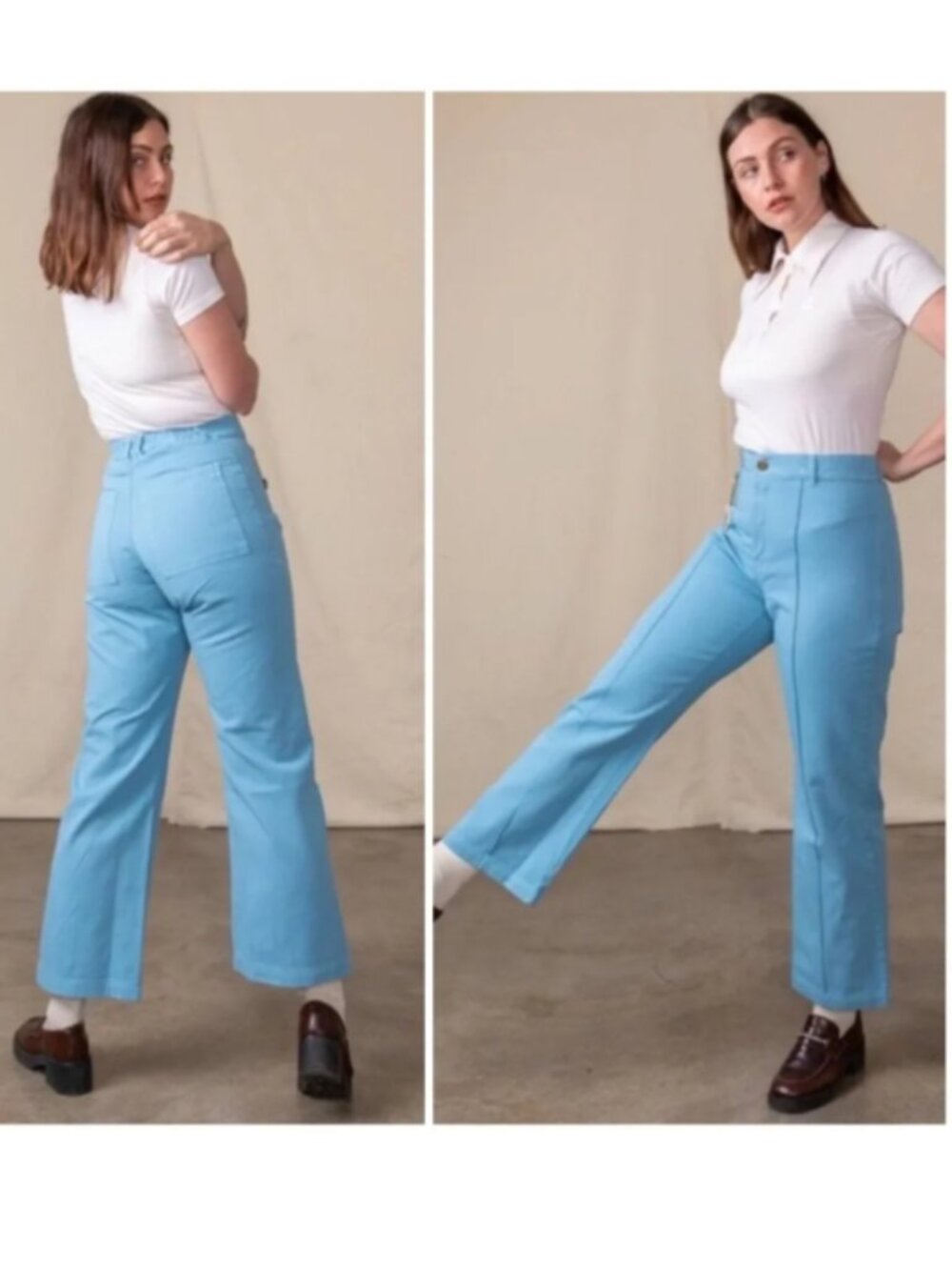 Big Bud Press Western Pants Blue Size Small